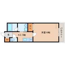 静岡駅 徒歩15分 3階の物件間取画像